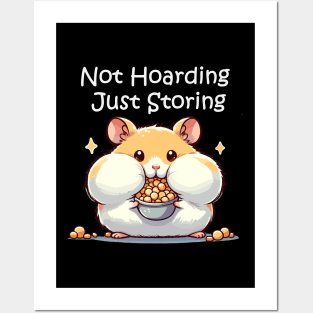 Cute Hamster Pet Funny Quote Posters and Art